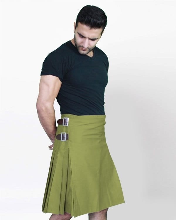 Sexy Kilt For Hot Men-green